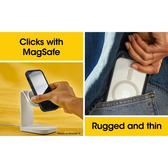 OtterBox iPhone 15 Pro MAX Defender Series XT Clear Case - DARK SIDE, screenless - Picture 8 of 8